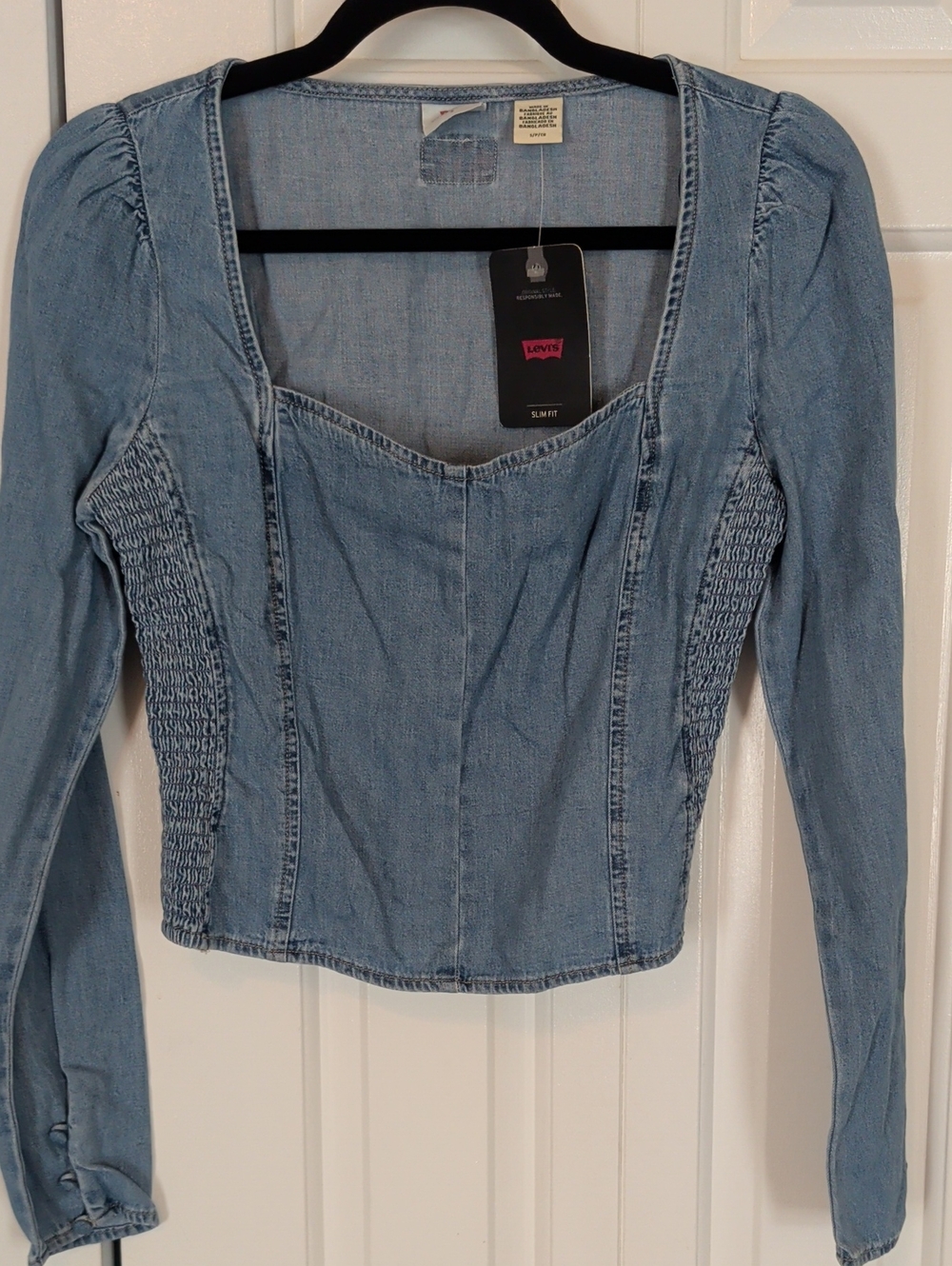 NWT Levi's Boho Peasant Blouse - Flowy Romantic Top 😍